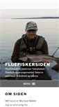 Mobile Screenshot of fluefiskersiden.dk